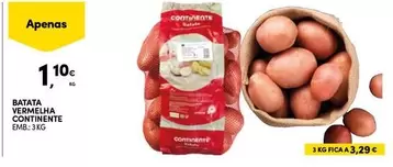 Oferta de A+ - Batata Vermelha Continente por 1,1€ em Continente