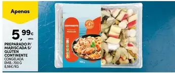 Oferta de Continente - Preparado P/ Mariscada S/Gameshada  Congelada por 5,99€ em Continente