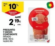 Oferta de Continente - Presunto 7 Meses por 2,19€ em Continente