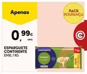 Oferta de Continente - Esparguete por 0,99€ em Continente