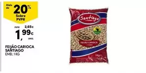 Oferta de Santiago - Feijão Carioca por 1,99€ em Continente