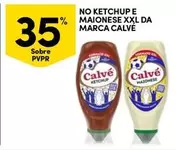 Oferta de Calvé - No Ketchup E Maionese XXL Da Marcaem Continente