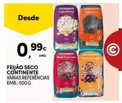 Oferta de Continente - Feijão Seco por 0,99€ em Continente