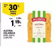 Oferta de Milaneza - Aletria por 1,19€ em Continente