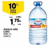 Oferta de Luso - Água S/Gas por 1,75€ em Continente