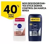 Oferta de Nivea - Desodorizan- Tes Stick Derma Control Da Marcaem Continente