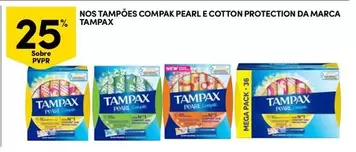 Oferta de Tampax - Tampôes Compak Pearl E Cotton Protection Da Marcaem Continente