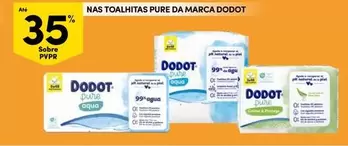 Oferta de Dodot - Nas Toalhitas Pure Da Marcaem Continente