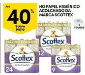 Oferta de Scottex - No Papel Higiénico Acolchado Da Marcaem Continente