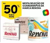 Oferta de Renova - Selecao De Guardanapos Da Marcaem Continente