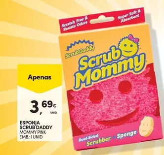 Oferta de Esponja Scrub Daddy por 3,69€ em Continente