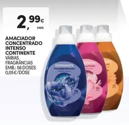 Oferta de Continente - Amaciador Concentrado Intenso por 2,99€ em Continente