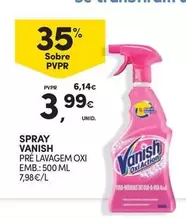 Oferta de Vanish - Spray por 3,99€ em Continente