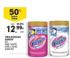 Oferta de Vanish - Tira Nódoasem Continente