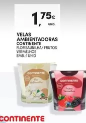 Oferta de Continente - Velas Ambientadoras por 1,75€ em Continente