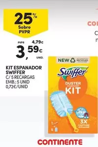 Oferta de Swiffer - Kit Espanador por 3,59€ em Continente