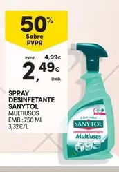 Oferta de Sanytol - Spray Desinfetante por 2,49€ em Continente