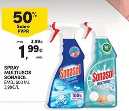 Oferta de Sonasol - Spray Multiusos por 1,99€ em Continente