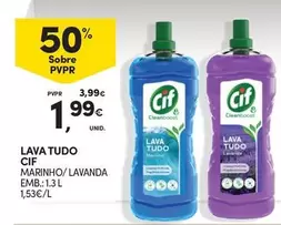 Oferta de Cif - Lava Tudo por 1,99€ em Continente