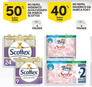 Oferta de Scottex - No Papel Higiénico Acolchado Da Marcaem Continente