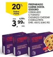 Oferta de Izidoro - Preparado Carne Mista por 3,99€ em Continente