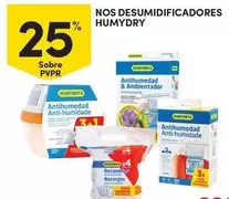 Oferta de Nós - Nos Desumidificadores Humydryem Continente