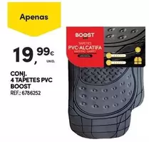 Oferta de Boost - Conj. 4 Tapetes Pvc por 19,99€ em Continente