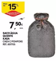 Oferta de Kasa - Saco Água Quente por 7,5€ em Continente