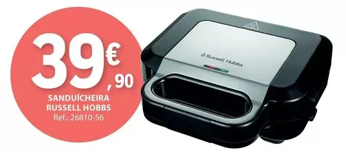 Oferta de Russell Hobbs - Sanducheira por 39,9€ em E.Leclerc