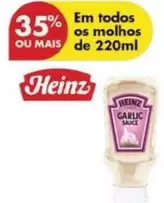 Oferta de Heinz - Em Todos Os Molhosem Pingo Doce