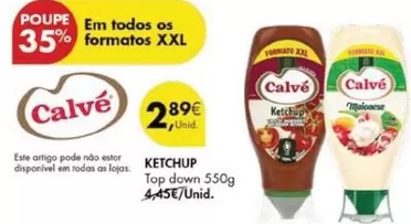 Oferta de Calvé - Ketchup por 2,89€ em Pingo Doce