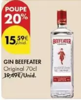 Oferta de Beefeater - Gin por 15,59€ em Pingo Doce