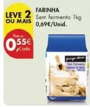 Oferta de Farinha por 0,55€ em Pingo Doce