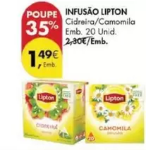 Oferta de Lipton - Infusão por 1,49€ em Pingo Doce