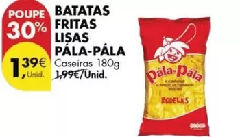 Oferta de Batatas Fritas Lisas por 1,39€ em Pingo Doce