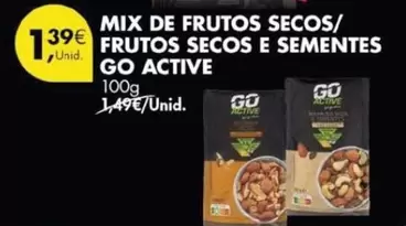 Oferta de Mix -  De Frutos Secos/frutos Secos E Sementes por 1,39€ em Pingo Doce