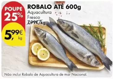 Oferta de Aquacultura - Aguacultura Fresco por 5,99€ em Pingo Doce