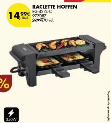 Oferta de Hoffen - Raclette por 14,99€ em Pingo Doce