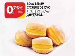 Oferta de Bola C/creme De Ovo por 0,79€ em Pingo Doce