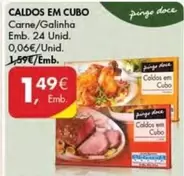 Oferta de Pingo doce - Caldos Em Cubo por 1,49€ em Pingo Doce