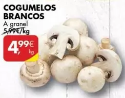 Oferta de A+ - Cogumelos Brancos por 4,99€ em Pingo Doce