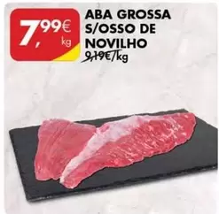 Oferta de Aba Grossa S/osso De Novilho por 7,99€ em Pingo Doce