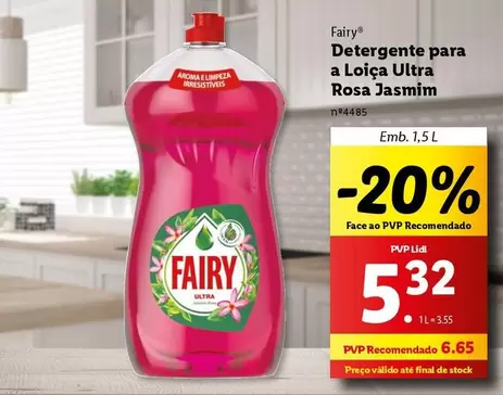 Oferta de A+ - Detergente Para A Loica Ultra Rosa Jasmin por 5,32€ em Lidl