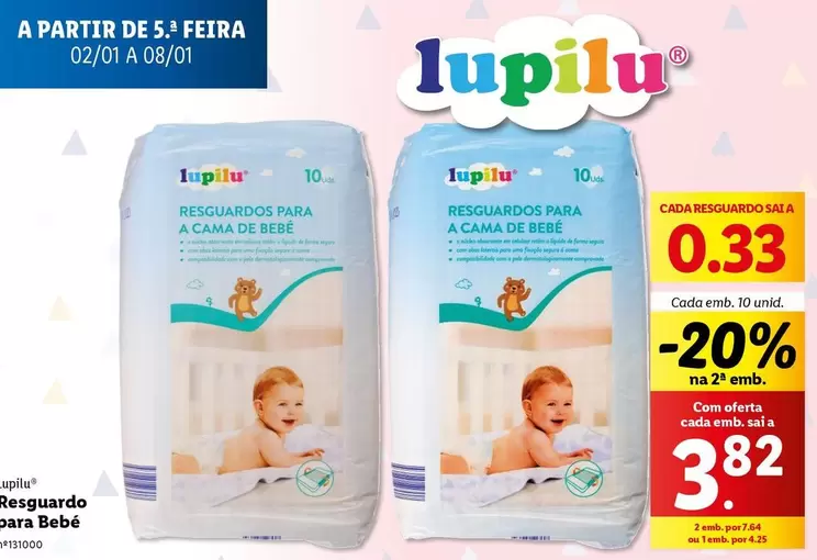 Oferta de A+ - Reguardos Para A Cama De Bebe por 3,82€ em Lidl