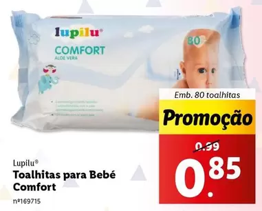 Oferta de Lupilu - Toalhitas Para Bebe Comfort por 0,85€ em Lidl