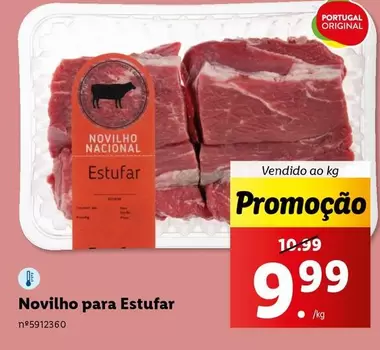 Oferta de Portugal - Novilho Para Estufar por 9,99€ em Lidl