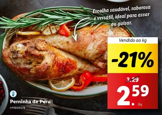 Oferta de Saborosa - Perninha de Peru por 2,59€ em Lidl