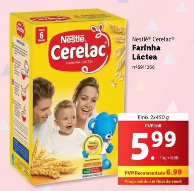 Oferta de Nestle - Farinha Lactea por 5,99€ em Lidl