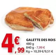 Oferta de Galette Des Rois por 4,99€ em E.Leclerc