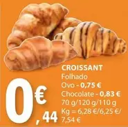 Oferta de Croissant por 0,75€ em E.Leclerc